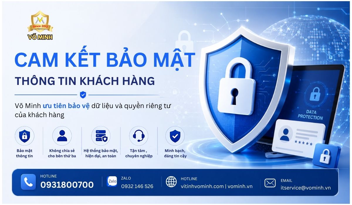 Chính sách bảo mật thông tin hàng hàng