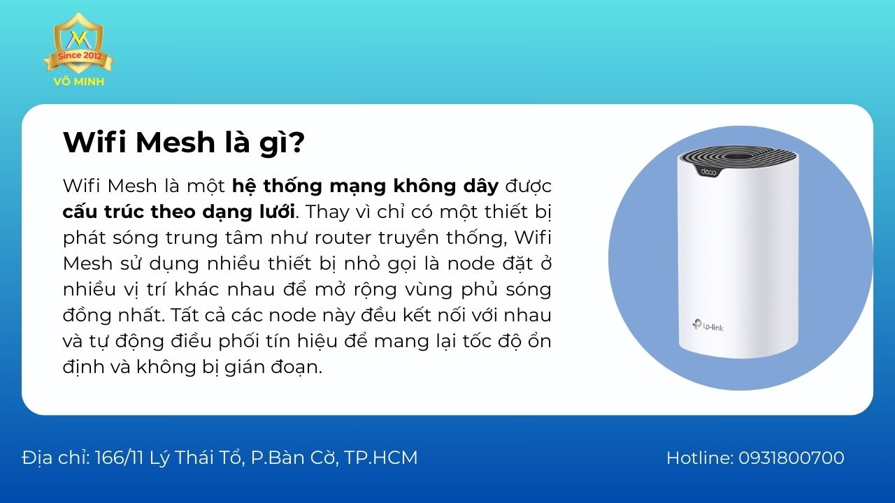 Wifi Mesh là gì