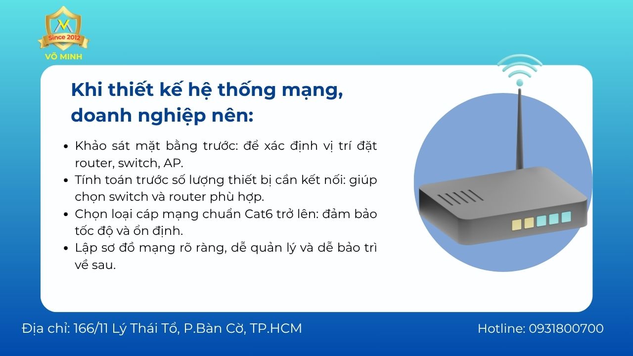 Thiết kế hệ thống mạng