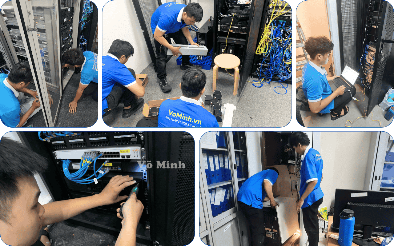 Kiểm tra và bảo trì hệ thống IT server doanh nghiệp