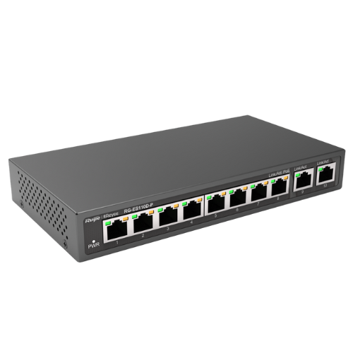 Switch-POE-Ruijie-RG-ES110D-P-V2-8-port-va-2-uplink-10-100Mbps-Unmanaged