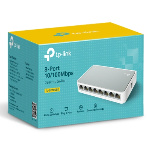 Switch-Non-POE-TP-Link-TL-SF1008D-8-port-10-100Mbps-Unmanaged