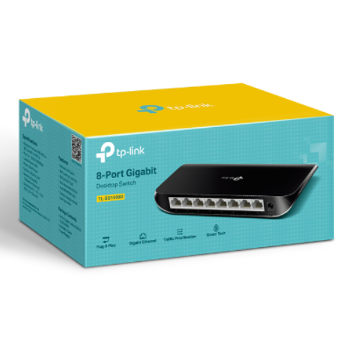 Switch-Non-POE-TP-Link-TL-SG1008D-8-port-10-100-1000Mbps-Unmanaged