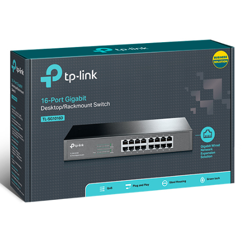 Switch-Non-POE-TP-Link-TL-SG1016D-16-port-10-100-1000Mbps-Unmanaged