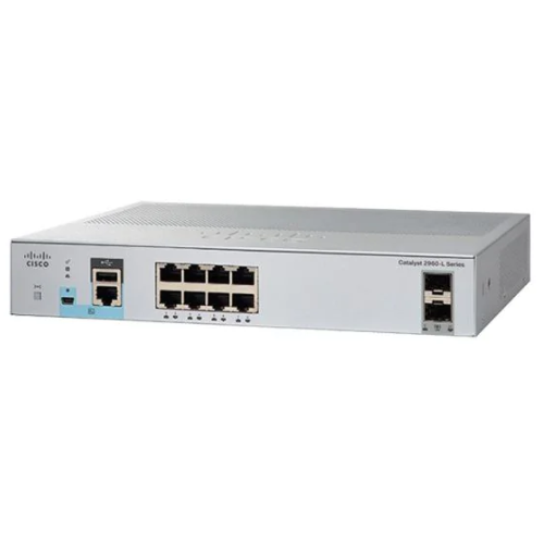Switch-Non-POE-Cisco-Catalyst-2960L-8TQ-8-port-va-2-SFP-10-100-1000Mbps-Managed