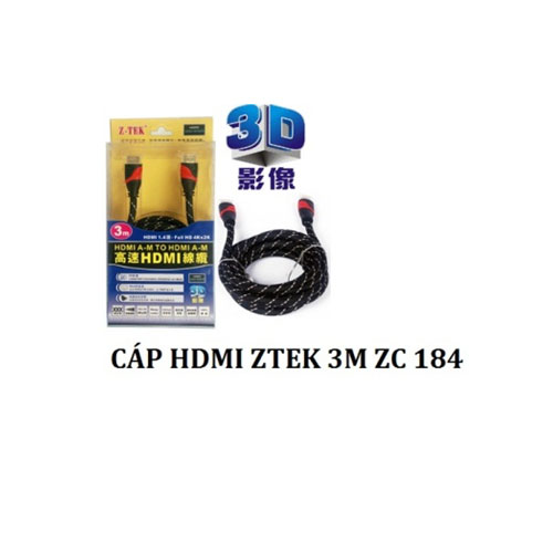 cable-hdmi-3m-ztek-zc-184